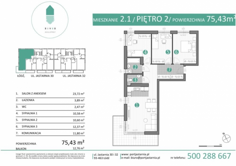 Apartament nr. 2.1