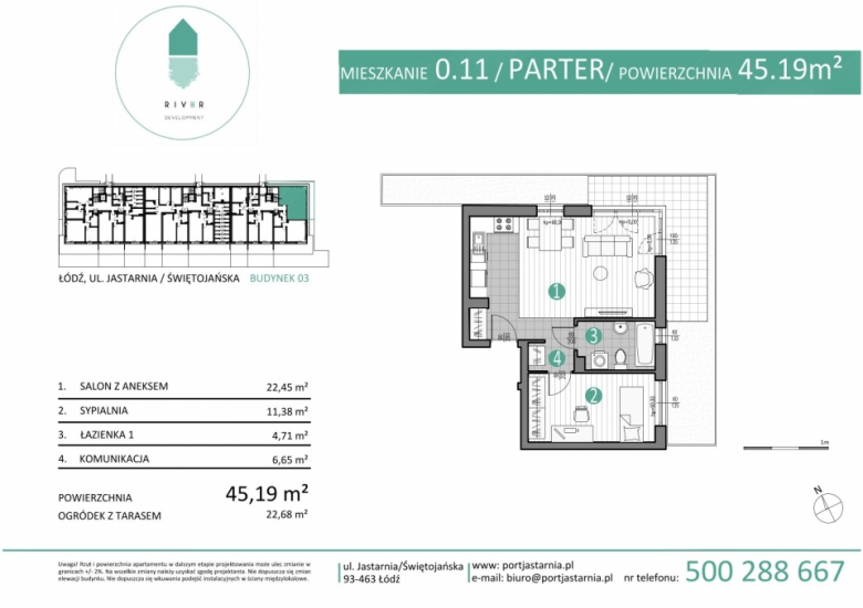 Apartament nr. 0.11