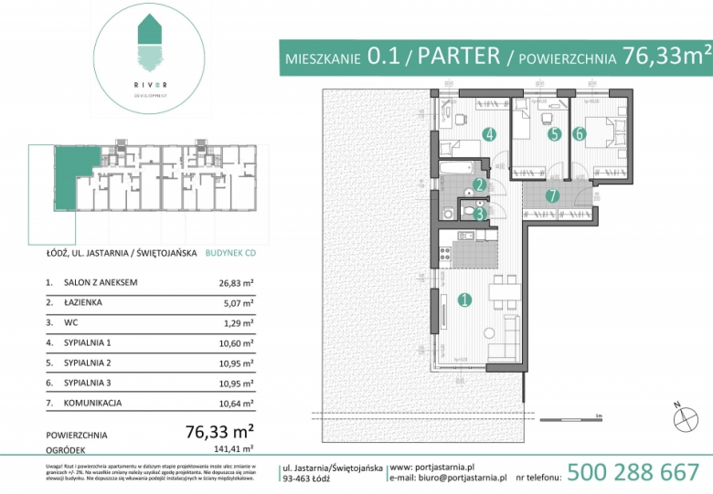 Apartament nr. 0.1