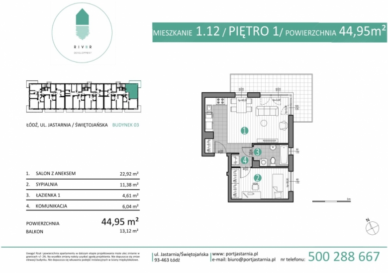 Apartament nr. 1.12