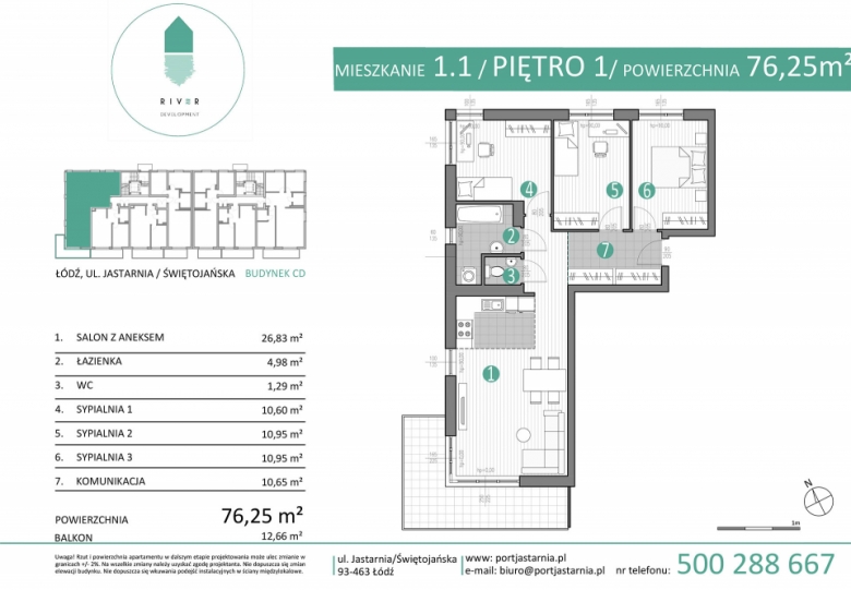 Apartament nr. 1.1