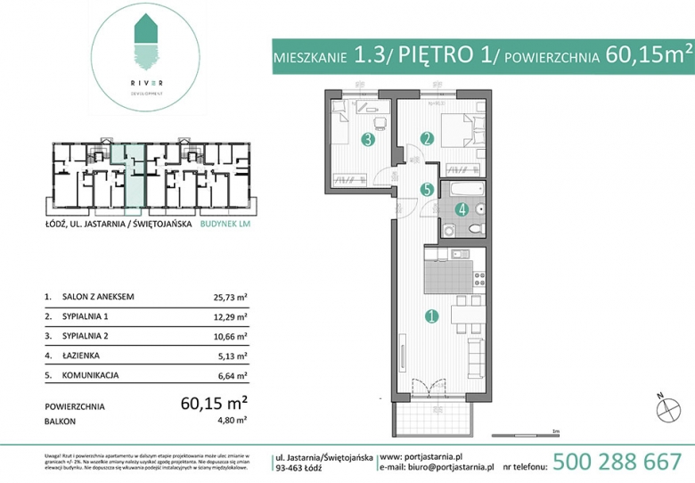 Apartament nr. 1.3