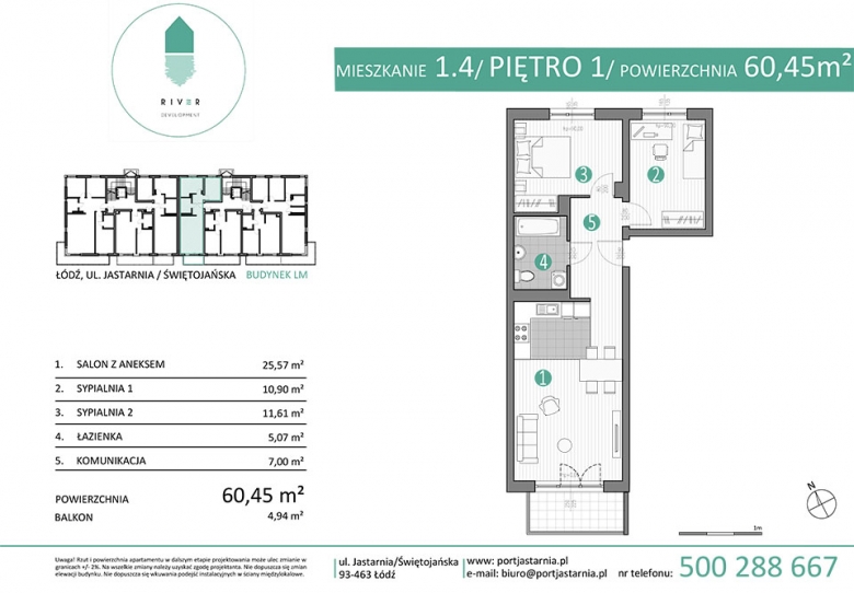 Apartament nr. 1.4