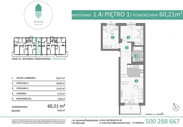 Apartament nr. 1.4