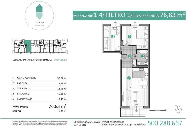 Apartament nr. 1.4