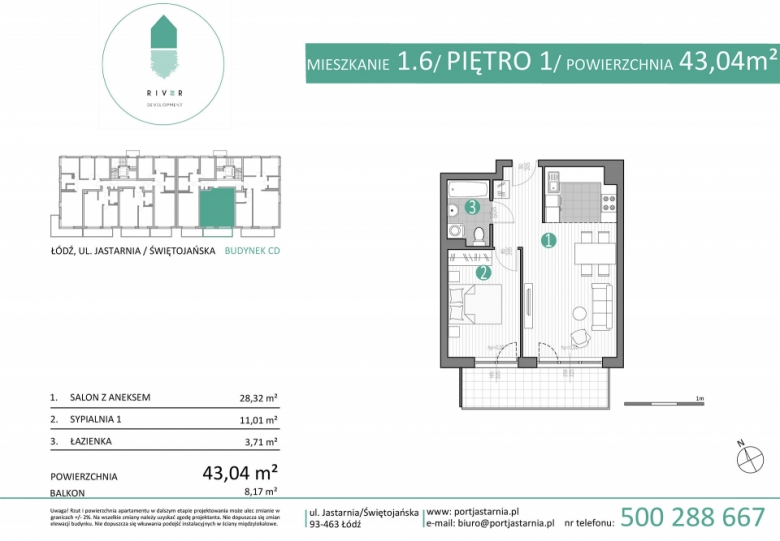 Apartament nr. 1.6