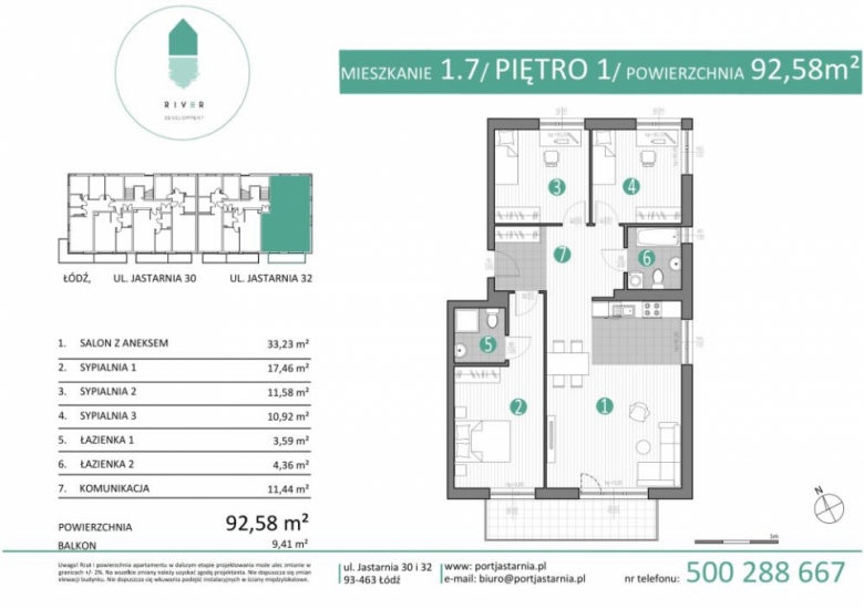 Apartament nr. 1.7