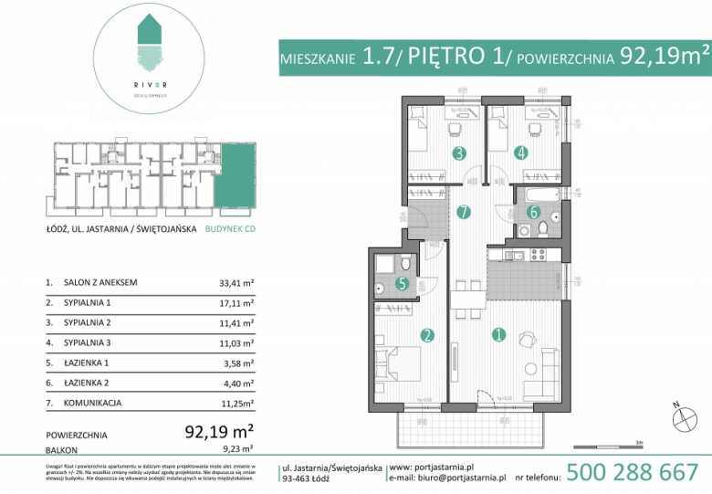 Apartament nr. 1.7