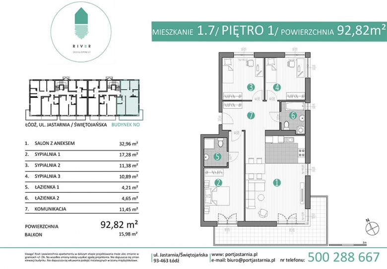 Apartament nr. 1.7