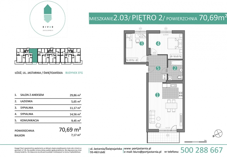 Apartament nr. 2.03