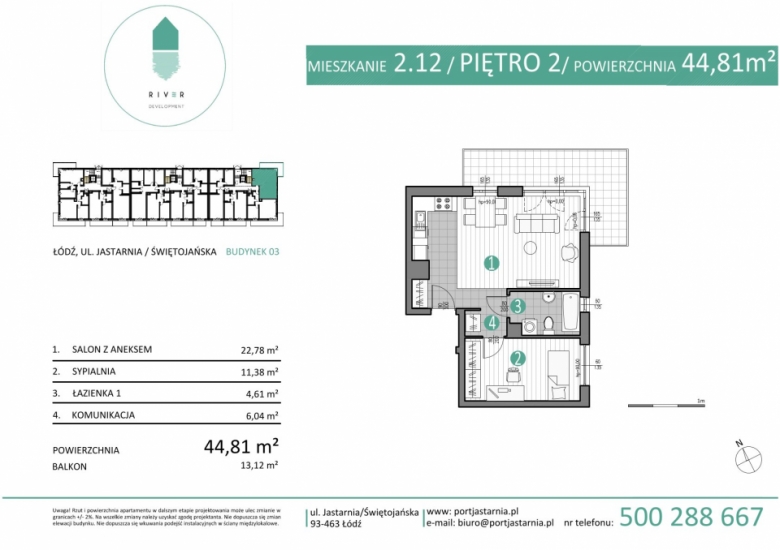 Apartament nr. 2.12