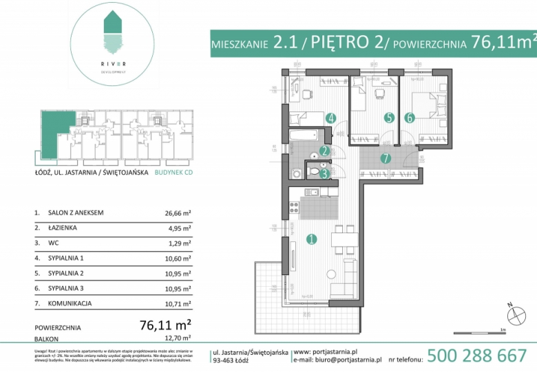 Apartament nr. 2.1