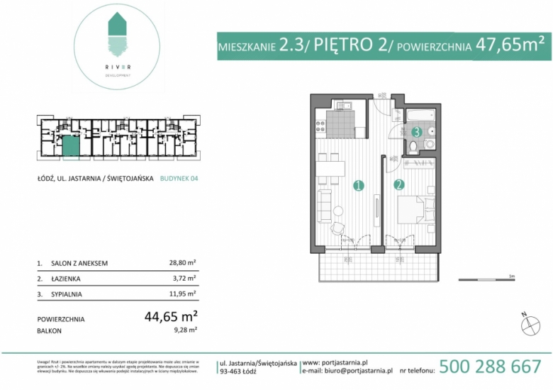 Apartament nr. 2.3
