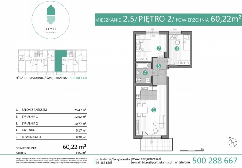 Apartament nr. 2.5