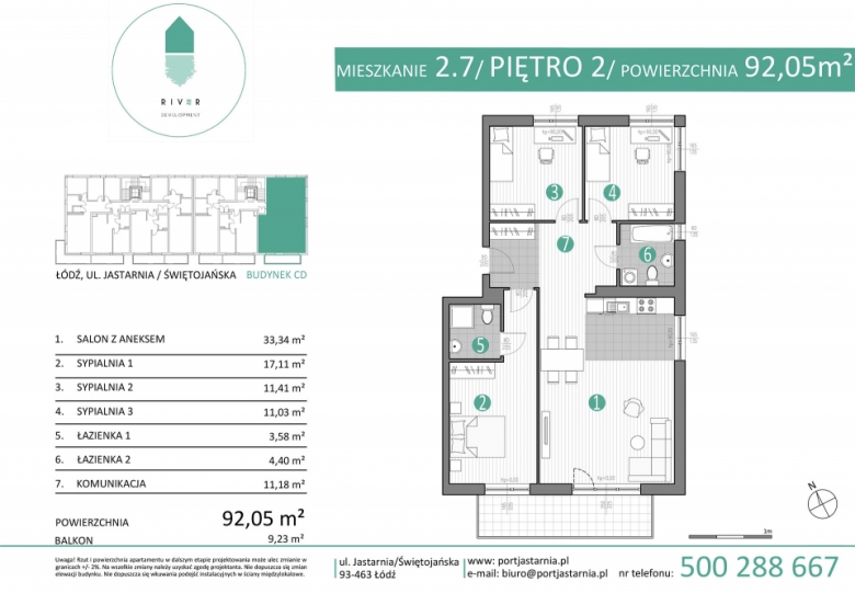 Apartament nr. 2.7