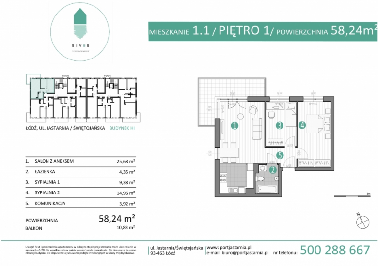 Apartament nr. 1.1