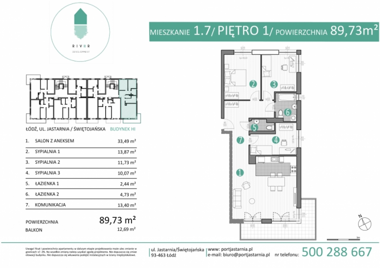 Apartament nr. 1.7