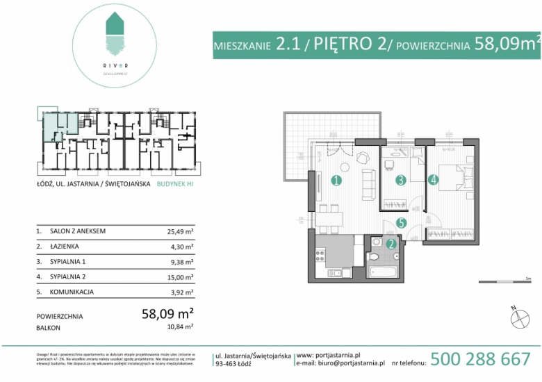 Apartament nr. 2.1