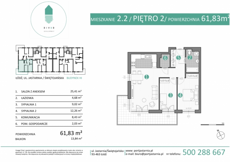 Apartament nr. 2.2