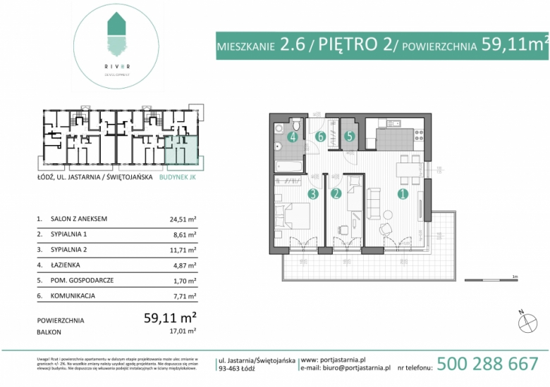 Apartament nr. 2.6